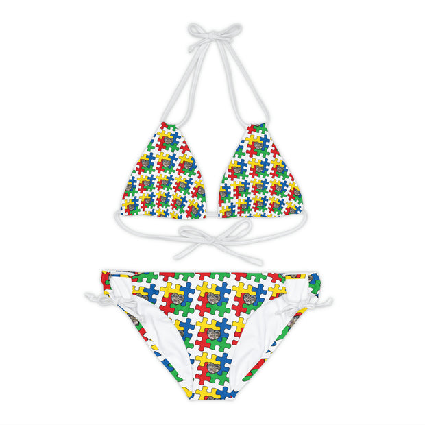 Mdots Strappy Bikini Set