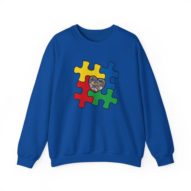 Mdots Puzzle Piece Crewneck