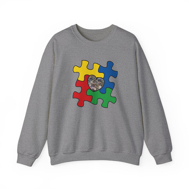 Mdots Puzzle Piece Crewneck