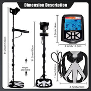 X7 Professional Underground Metal Detector