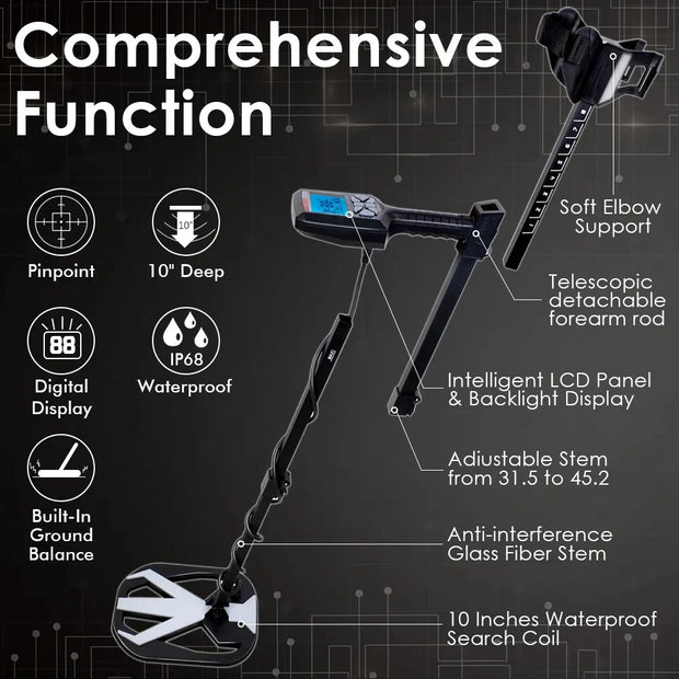 X7 Professional Underground Metal Detector